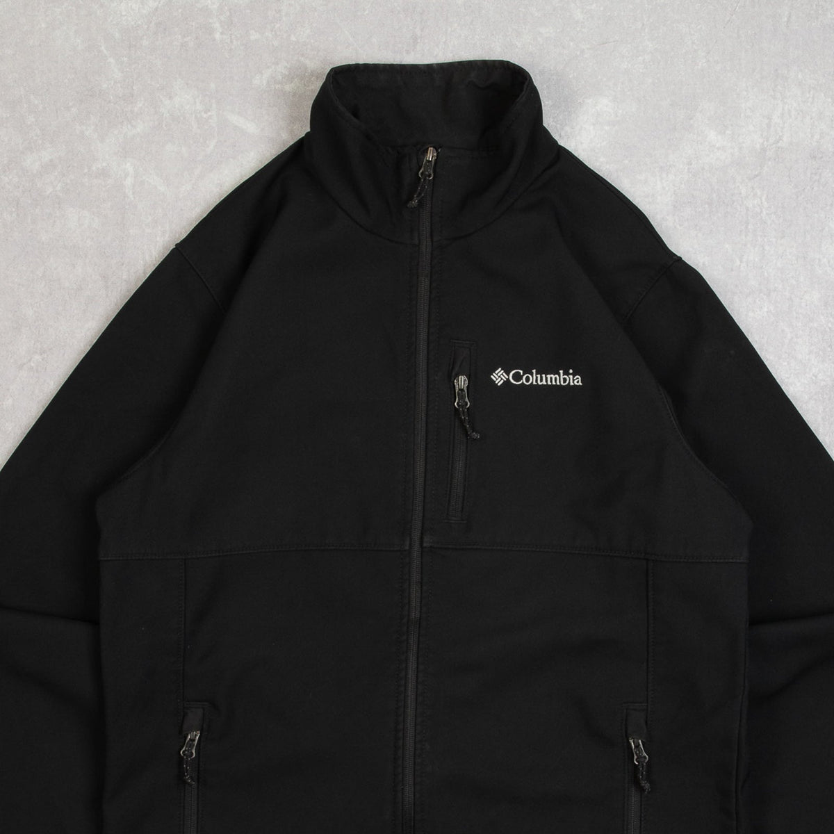 MEN'S VINTAGE COLUMBIA FULL ZIP JACKET - MEDIUM