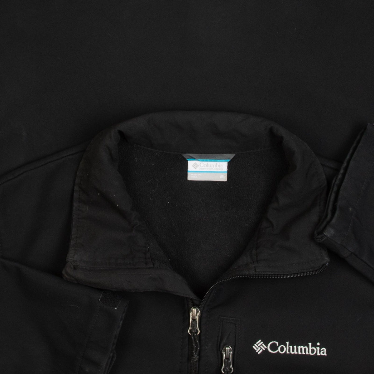 MEN'S VINTAGE COLUMBIA FULL ZIP JACKET - MEDIUM