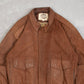 MEN'S VINTAGE 1990S G-3 LEATHER FLIGHT JACKET - SMALL