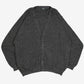 MEN'S VINTAGE 1990S STRUCTURED KNITTED CARDIGAN - X-LARGE