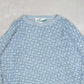 MEN'S VINTAGE 1980S PATTERNED KNITTED JUMPER - MEDIUM