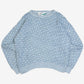 MEN'S VINTAGE 1980S PATTERNED KNITTED JUMPER - MEDIUM