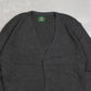 MEN'S VINTAGE 1990S KNITTED CARDIGAN - X-LARGE