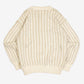 WOMEN'S VINTAGE 1990S STRUCTURED PATTERNED KNITTED JUMPER - LARGE