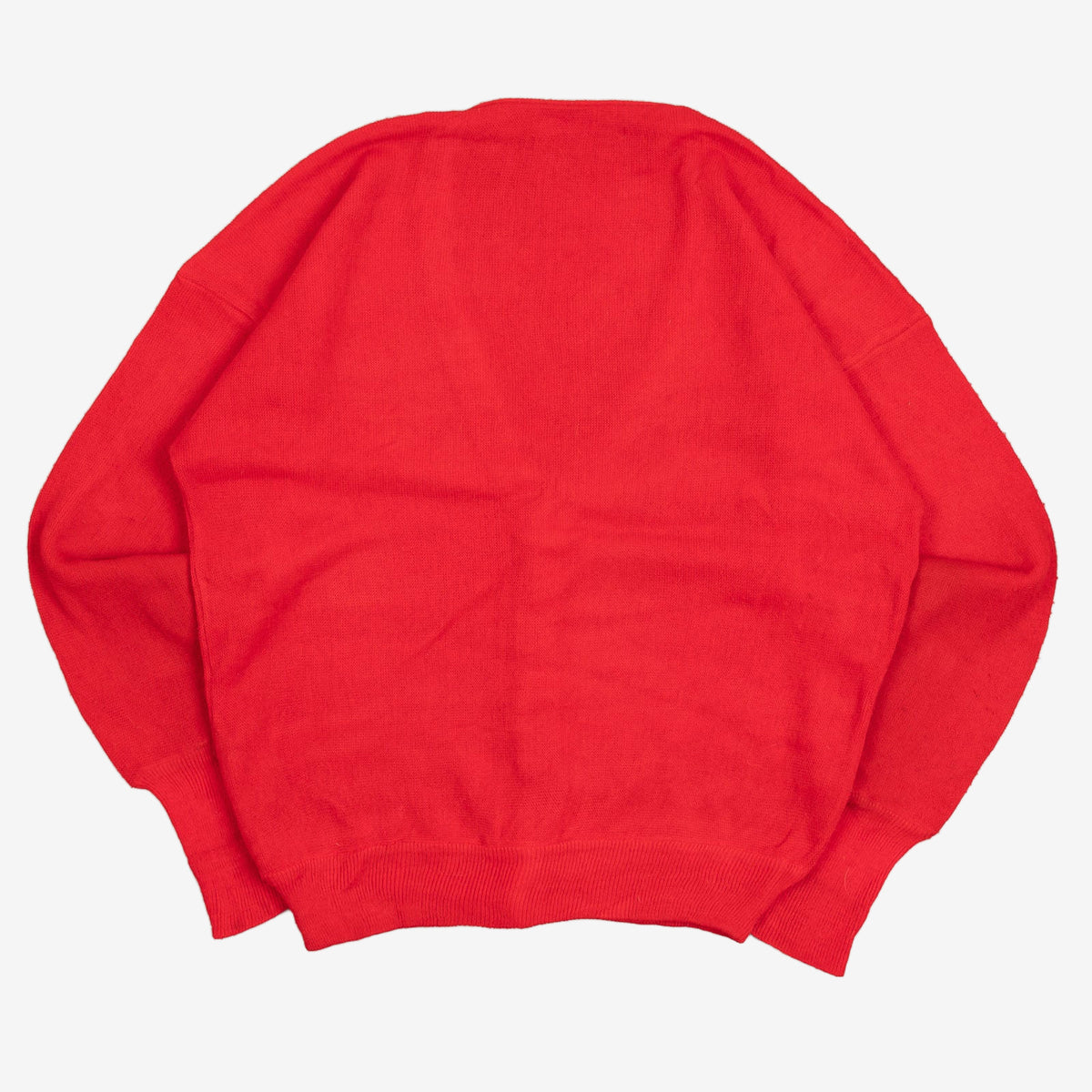 WOMEN'S VINTAGE 1990S KNITTED CARDIGAN - LARGE