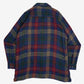 MEN'S VINTAGE 1990S WOOL STYLE CHECKED SHIRT - LARGE