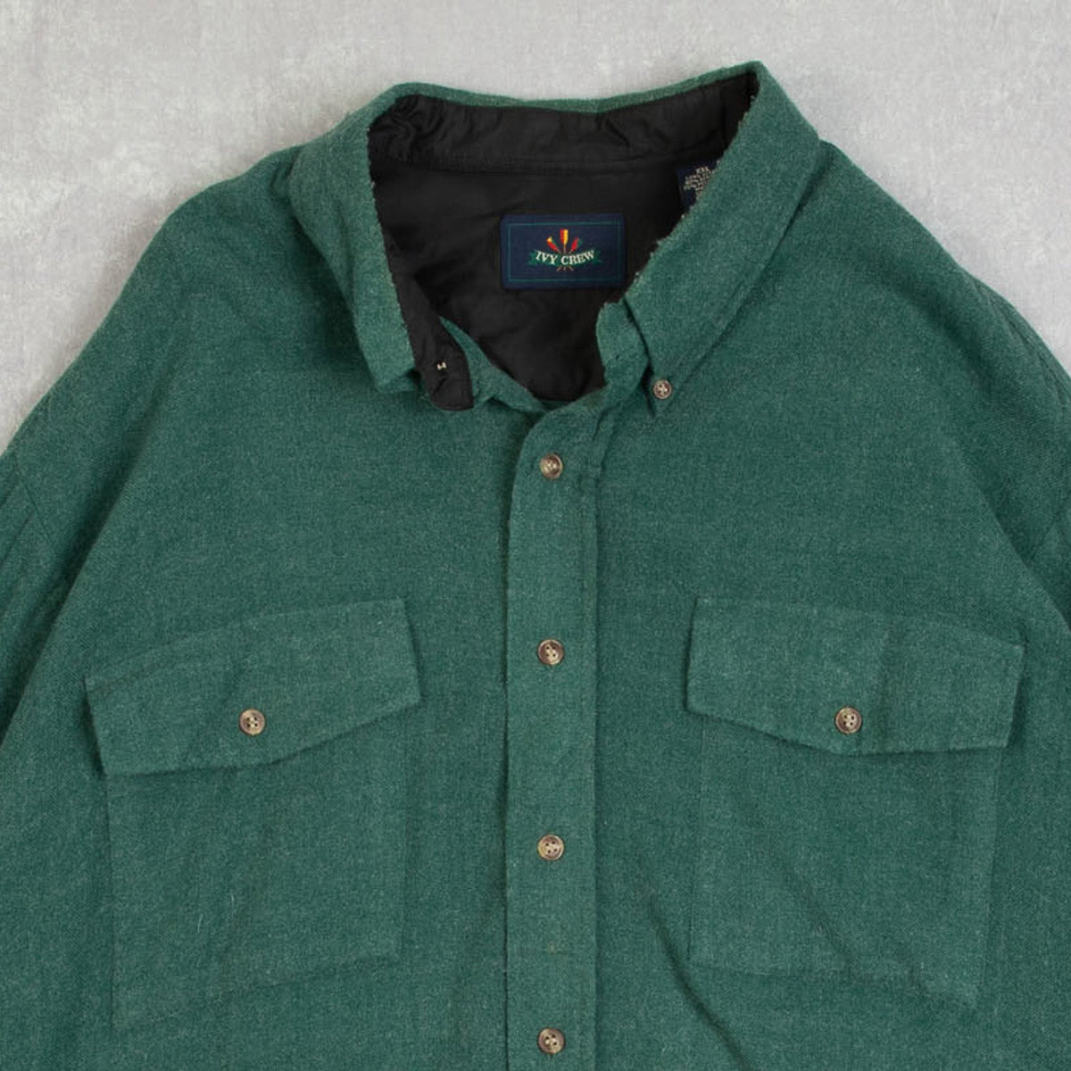MEN'S VINTAGE 1990S CHAMOIS COTTON SHIRT - XX-LARGE