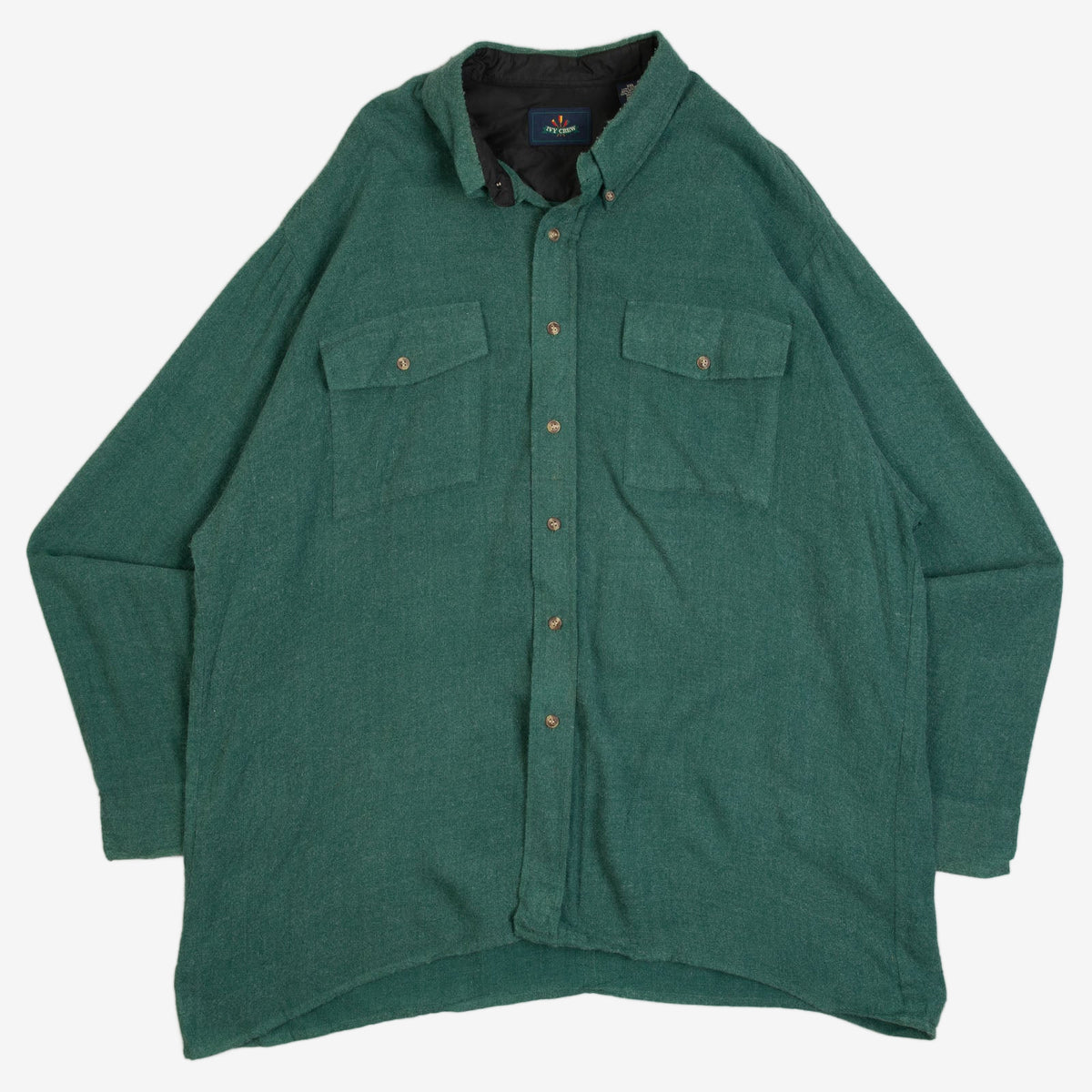 MEN'S VINTAGE 1990S CHAMOIS COTTON SHIRT - XX-LARGE