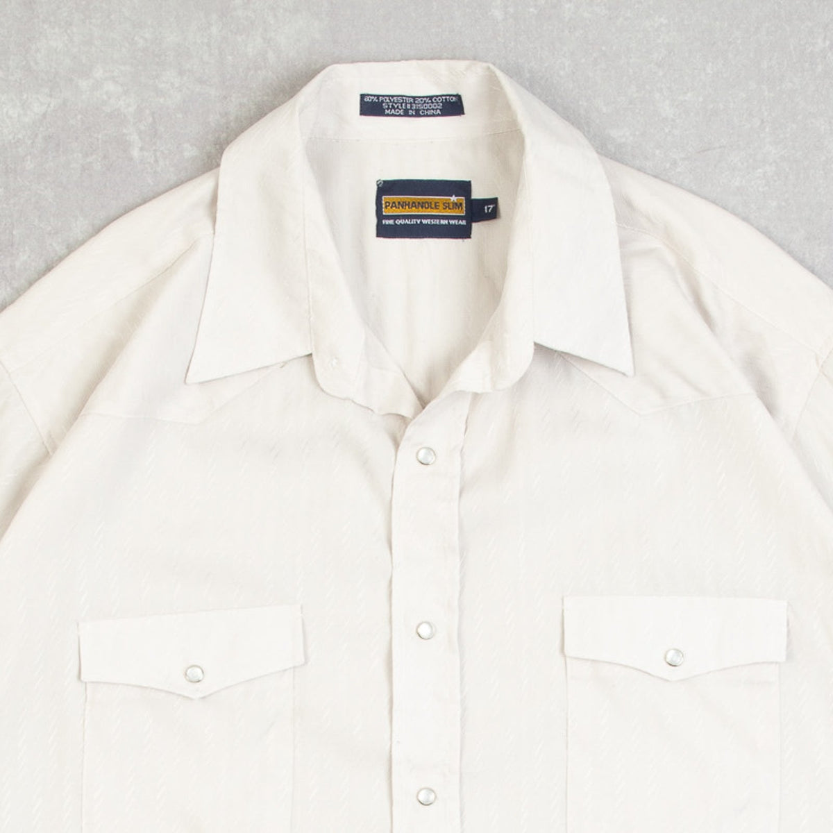 MEN'S VINTAGE 1990S WESTERN SHORT SLEEVE SHIRT - LARGE