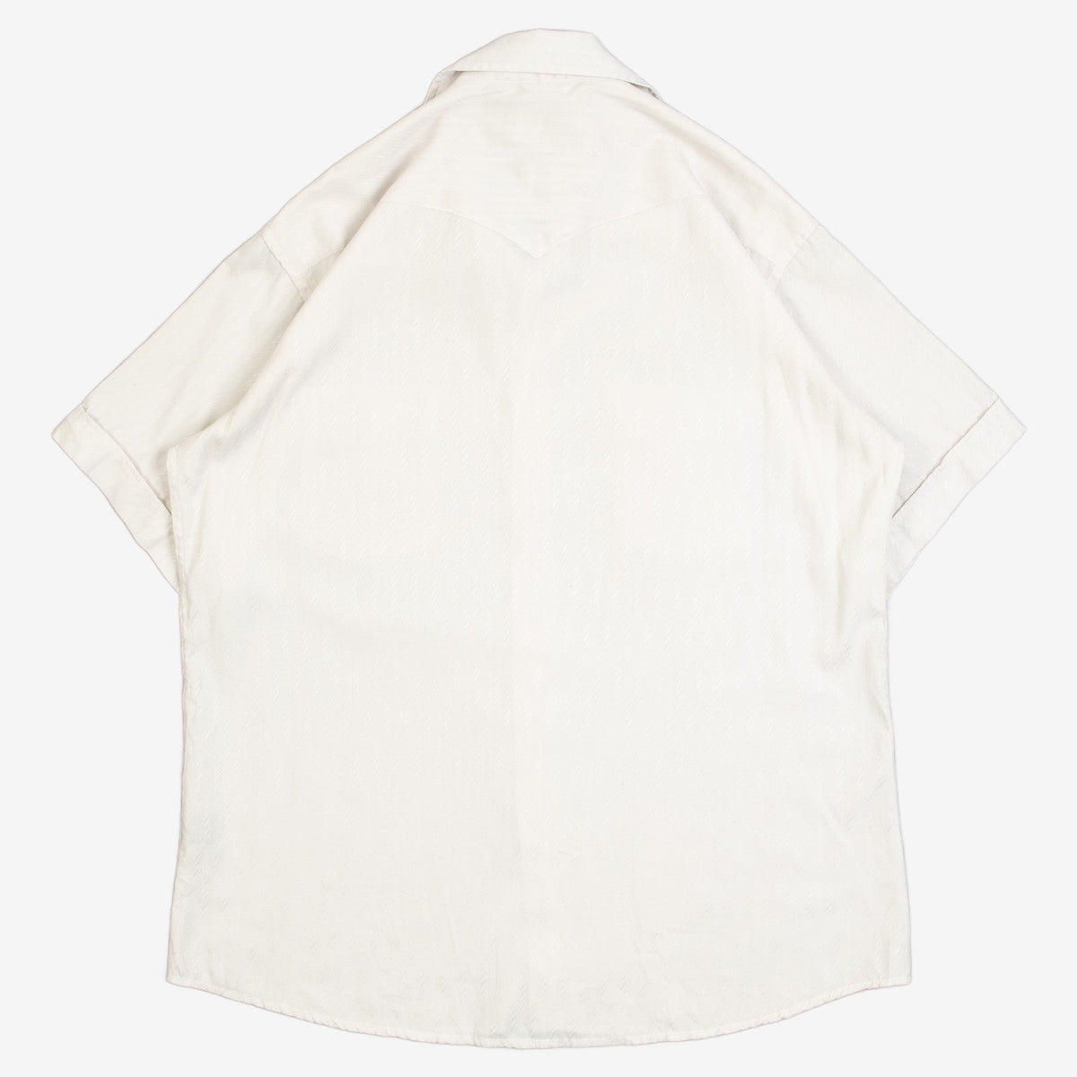 MEN'S VINTAGE 1990S WESTERN SHORT SLEEVE SHIRT - LARGE