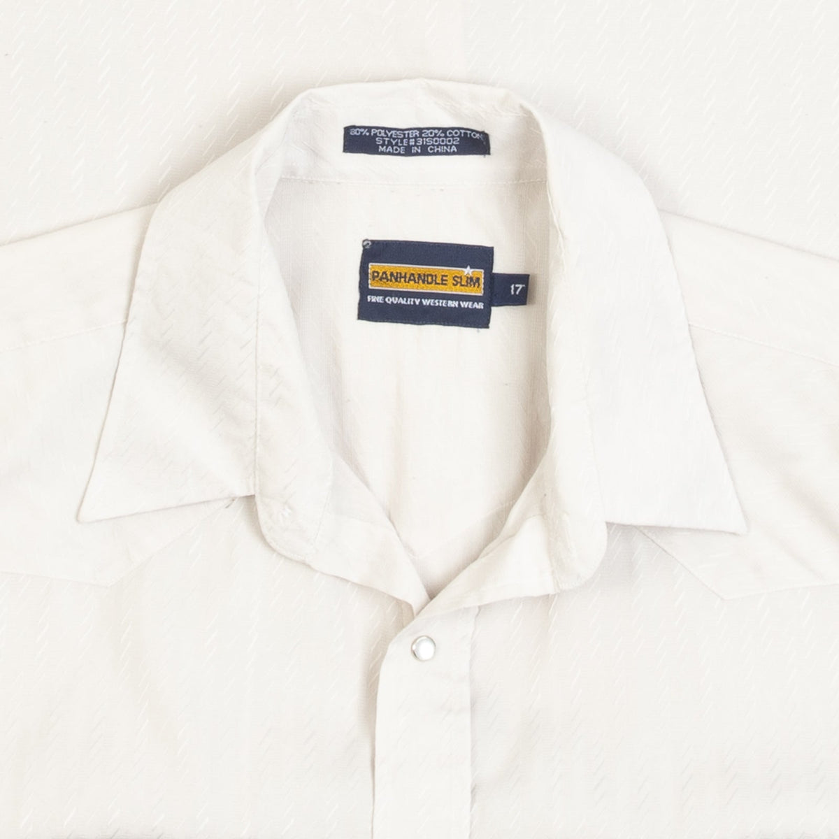 MEN'S VINTAGE 1990S WESTERN SHORT SLEEVE SHIRT - LARGE