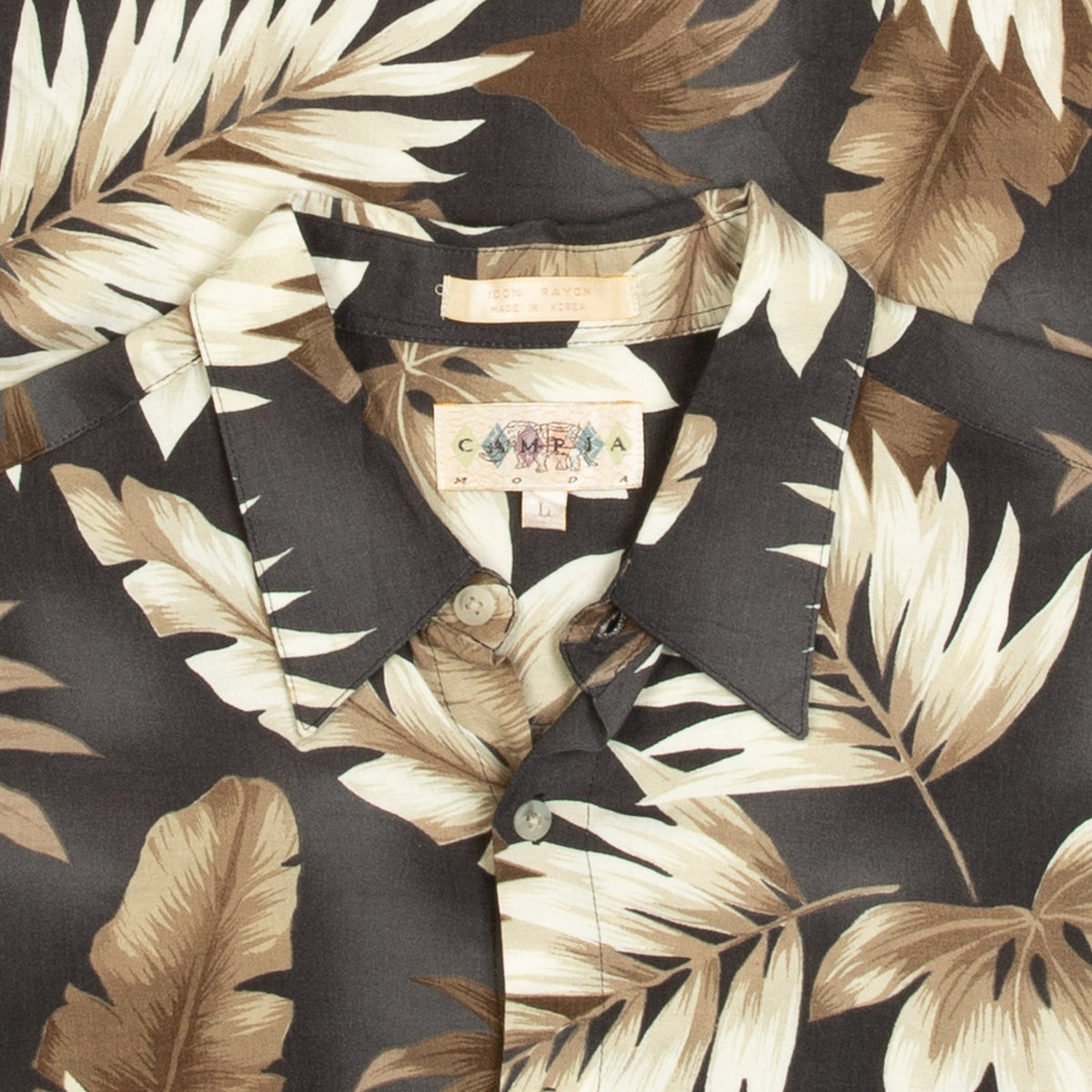 MEN'S VINTAGE 1990S HAWAIIAN SHORT SLEEVED SHIRT - LARGE