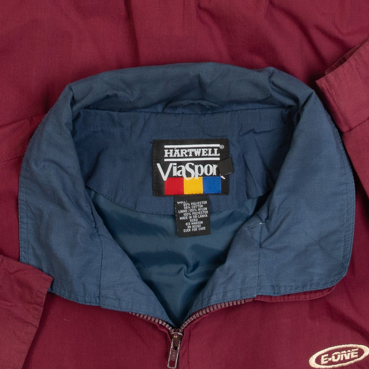 MEN'S VINTAGE 1990S E-ONE BOMBER JACKET - X-LARGE