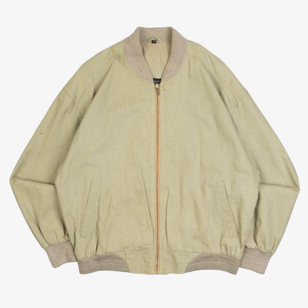 MEN'S VINTAGE 1980S BOMBER JACKET - SMALL