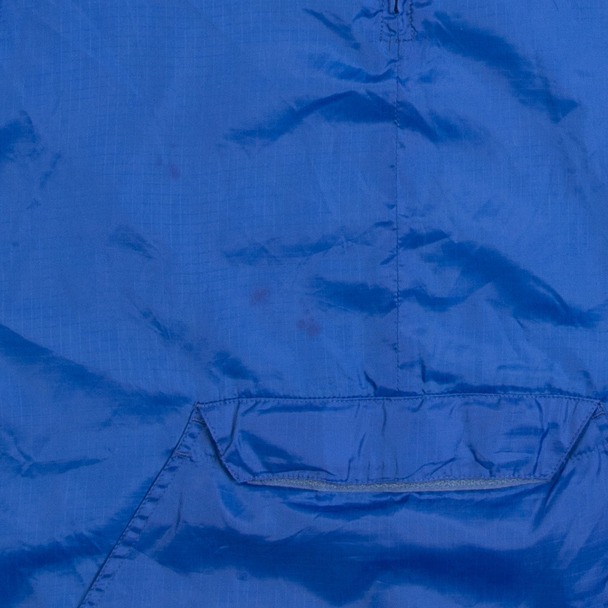 MEN'S VINTAGE BRAVES TRACK HOODED QUARTER ZIP JACKET - MEDIUM
