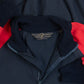 MEN'S VINTAGE 1980S RAGLAN HALF ZIP JACKET - X-LARGE