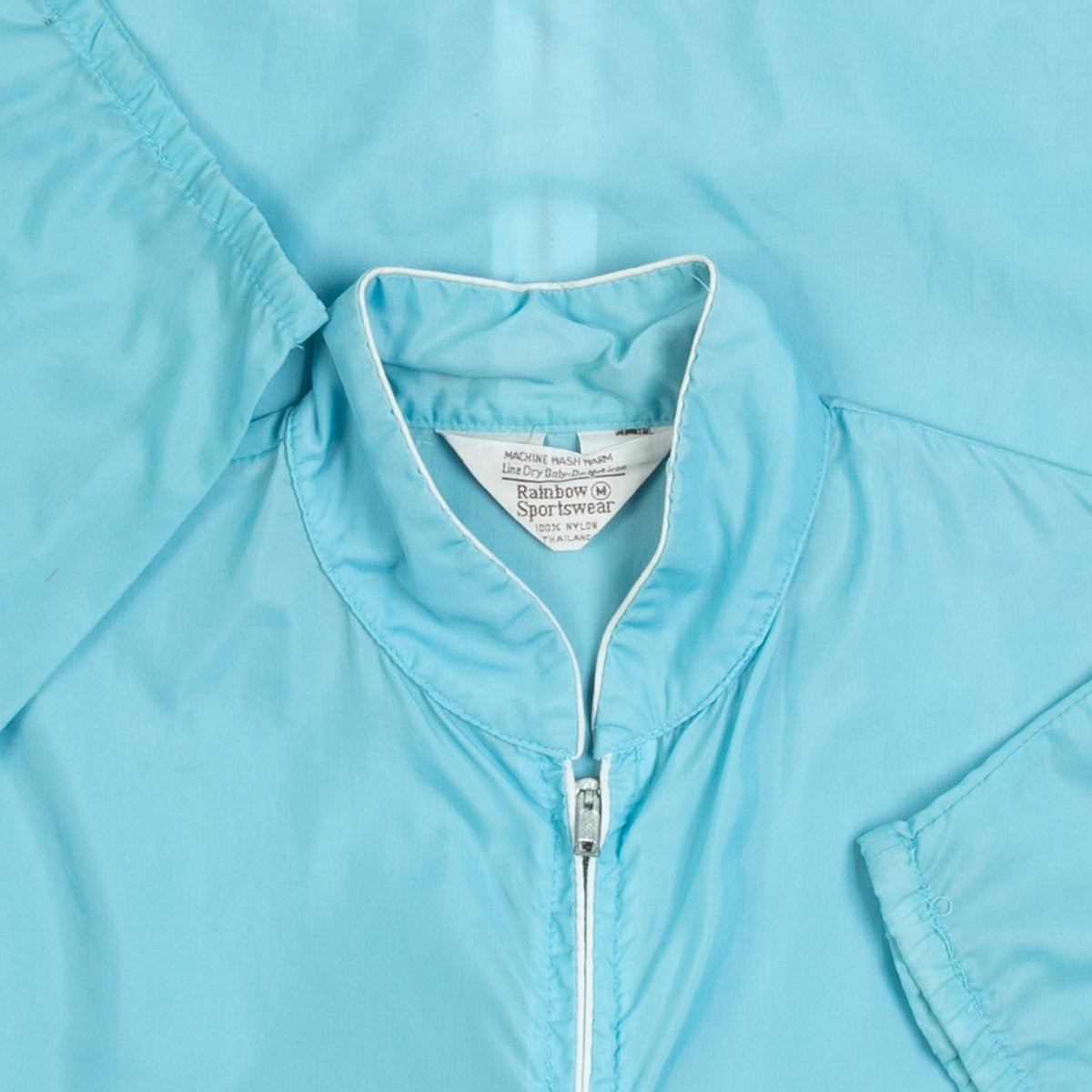 MEN'S VINTAGE 1980S LIGHTWEIGHT FULL ZIP JACKET - MEDIUM