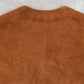 MEN'S VINTAGE 1990S SUEDE LEATHER VEST JACKET - MEDIUM