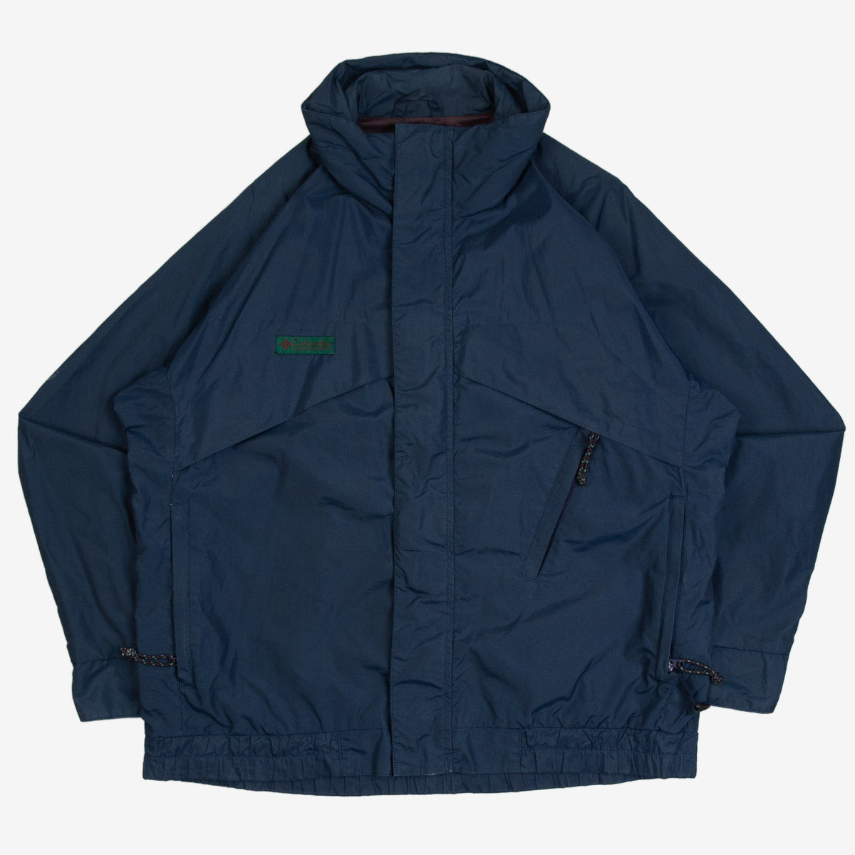 MEN'S VINTAGE 1990S COLUMBIA WHIRLIBIRD FULL ZIP JACKET - X-LARGE