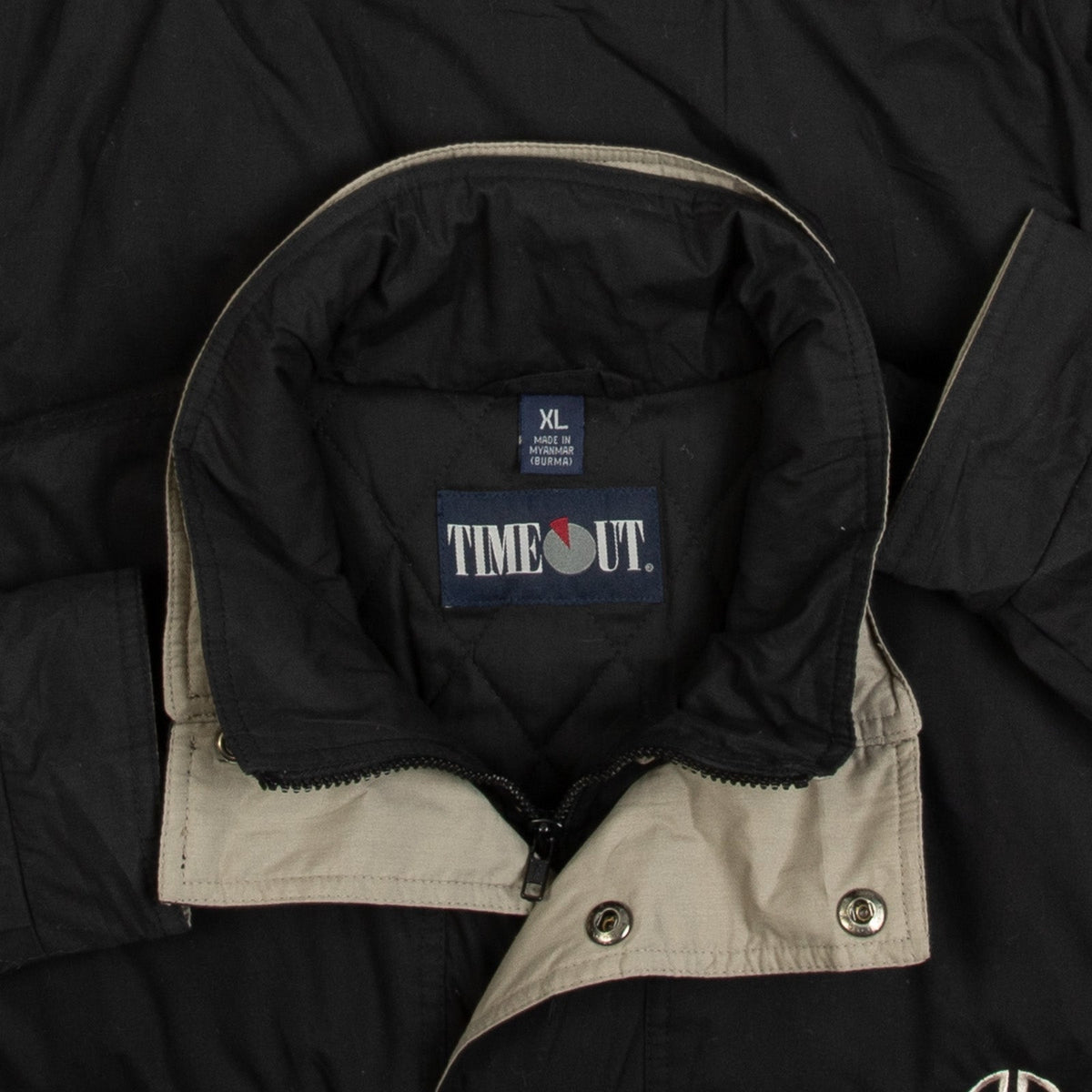 MEN'S VINTAGE 1990S GC PADDED BOMBER JACKET - X-LARGE