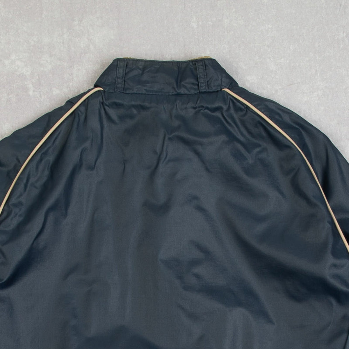 MEN'S VINTAGE 1980S REVERSABLE HARRINGTON JACKET - MEDIUM