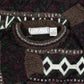 MEN'S VINTAGE 1990S PATTERNED KNITTED JUMPER - LARGE