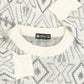 MEN'S VINTAGE 1990S PATTERNED KNITTED JUMPER - LARGE