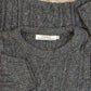 MEN'S VINTAGE 1990S STRUCTURED PATTERNED KNITTED JUMPER - LARGE