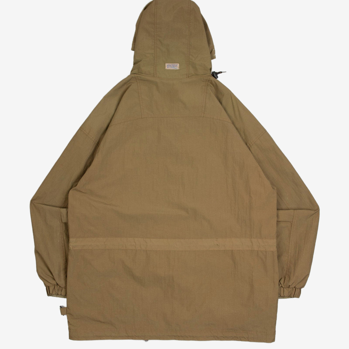 MEN'S VINTAGE 1990S HOODED STAR ENTERPRISE PARKA JACKET - LARGE