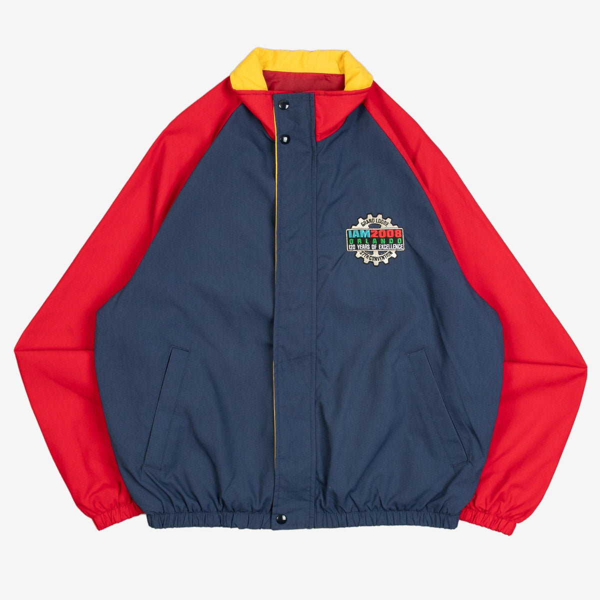 MEN'S VINTAGE 2000S MACHINISTS UNION BOMBER JACKET - MEDIUM