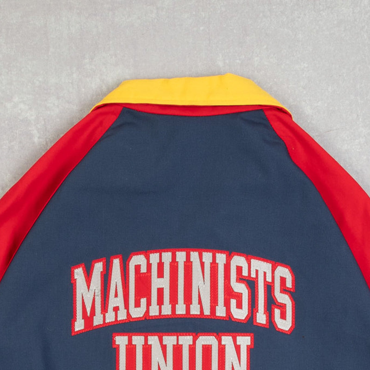 MEN'S VINTAGE 2000S MACHINISTS UNION BOMBER JACKET - MEDIUM