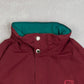 MEN'S VINTAGE 1990S HOODED BEST BUY WINDBREAKER BOMBER JACKET - X-LARGE