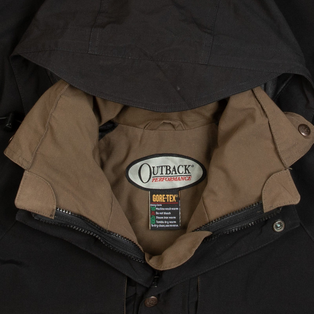 MEN'S VINTAGE 1990S GORE-TEX HOODED PARKA JACKET - SMALL
