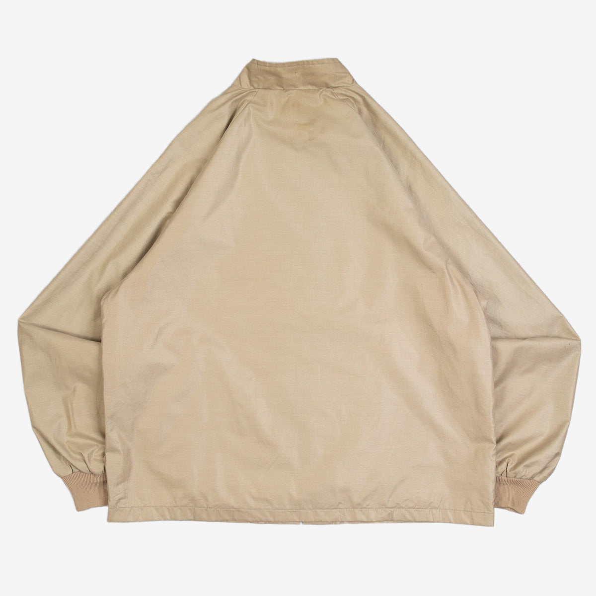 MEN'S VINTAGE 1980S FULL ZIP HARRINGTON JACKET - MEDIUM