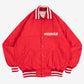 MEN'S VINTAGE 1980S NEENAH VARSITY BOMBER JACKET - LARGE