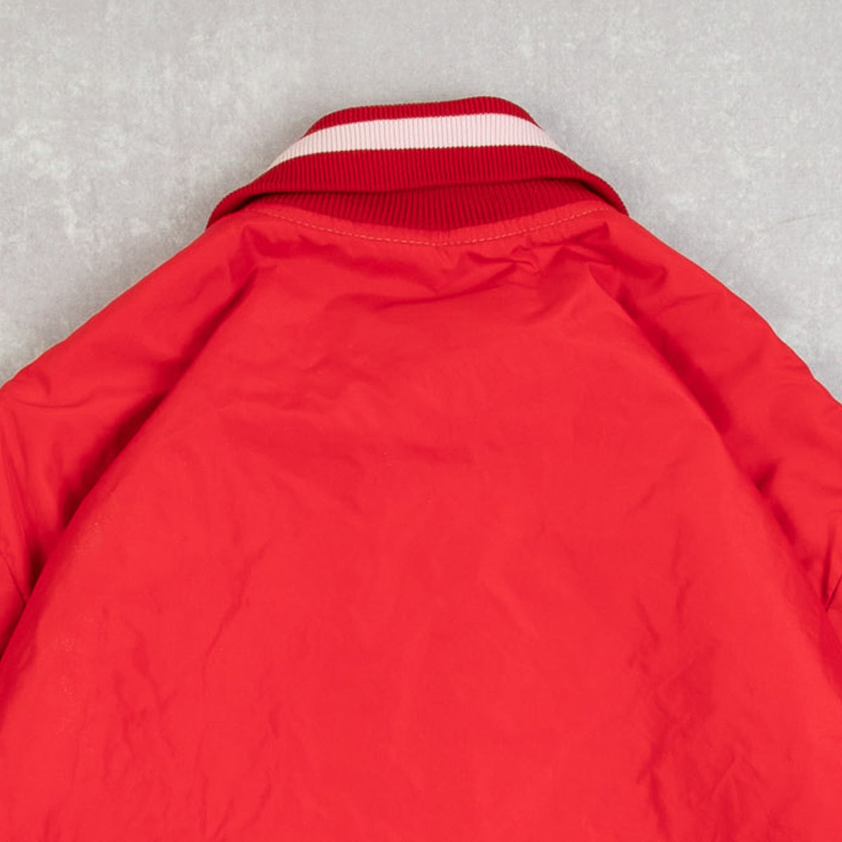 MEN'S VINTAGE 1980S NEENAH VARSITY BOMBER JACKET - LARGE