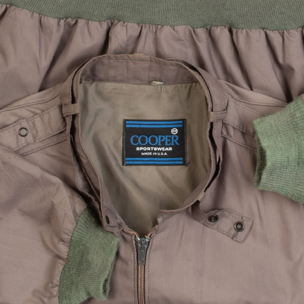MEN'S VINTAGE 1990S UTILITY BOMBER JACKET - MEDIUM