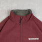 MEN'S VINTAGE 1990S PRECISION RESTORATION FLEECE LINED BOMBER JACKET - LARGE