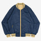 MEN'S VINTAGE 1990S REVERSIBLE BOMBER JACKET - MEDIUM