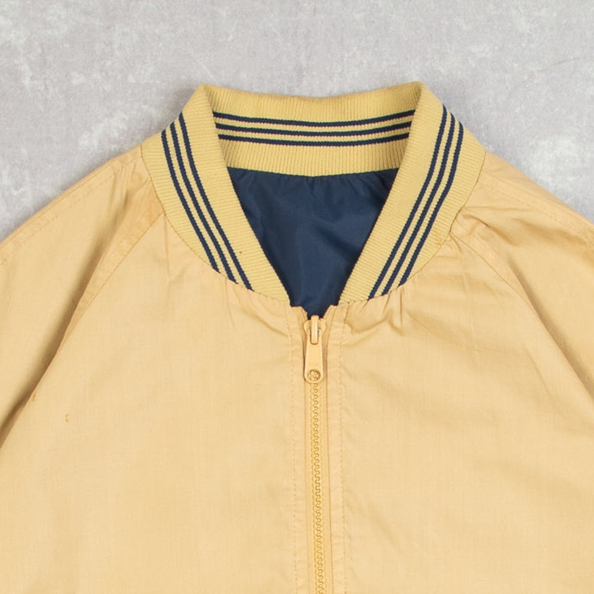 MEN'S VINTAGE 1990S REVERSIBLE BOMBER JACKET - MEDIUM