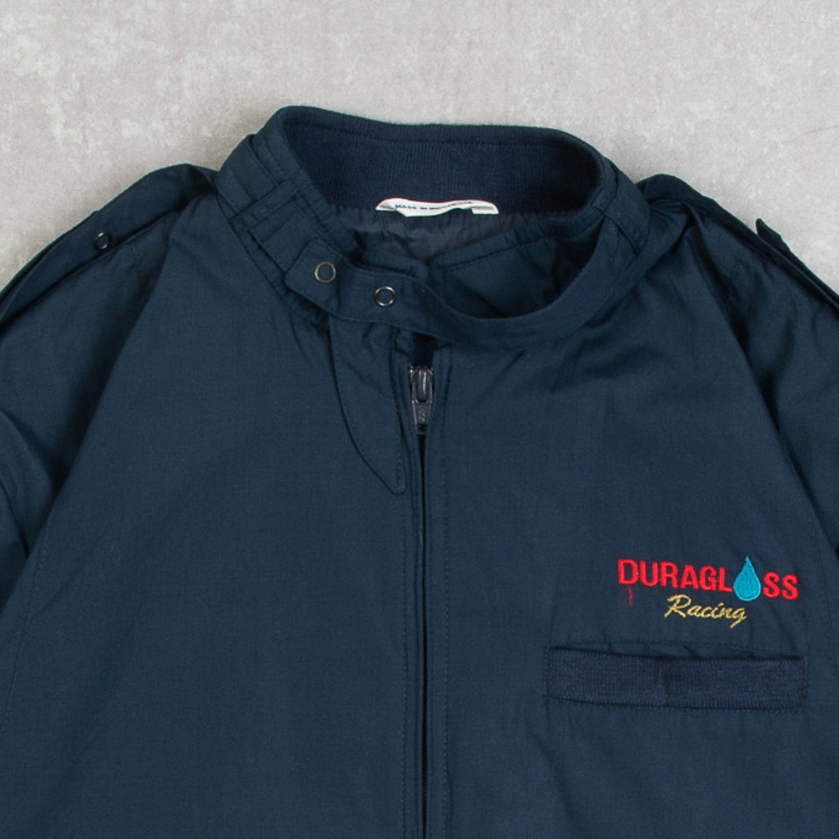 MEN'S VINTAGE 1990S DURAGLASS UTILITY BOMBER JACKET - SMALL