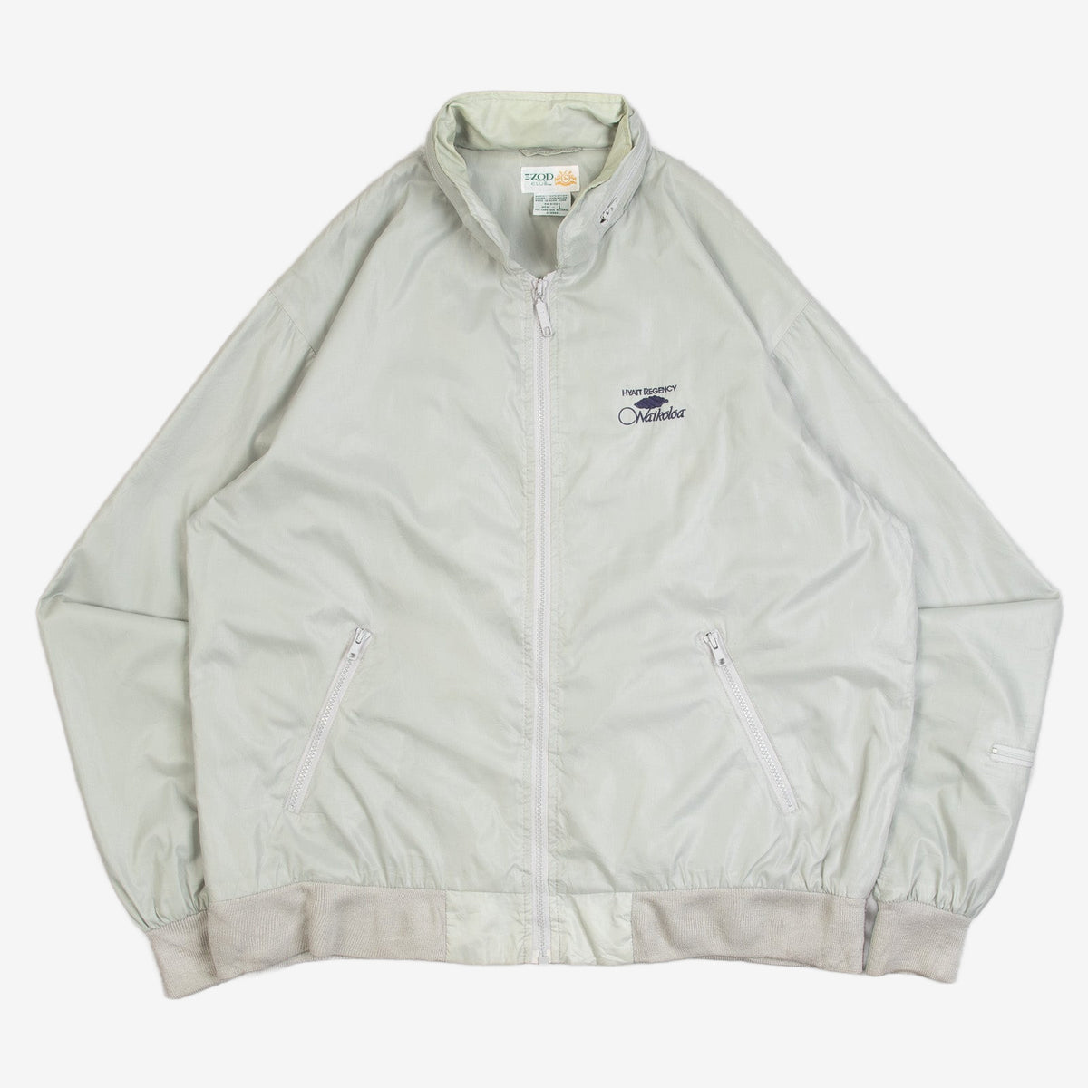 MEN'S VINTAGE 1990S IZOD WAIKOLOA BOMBER JACKET - LARGE