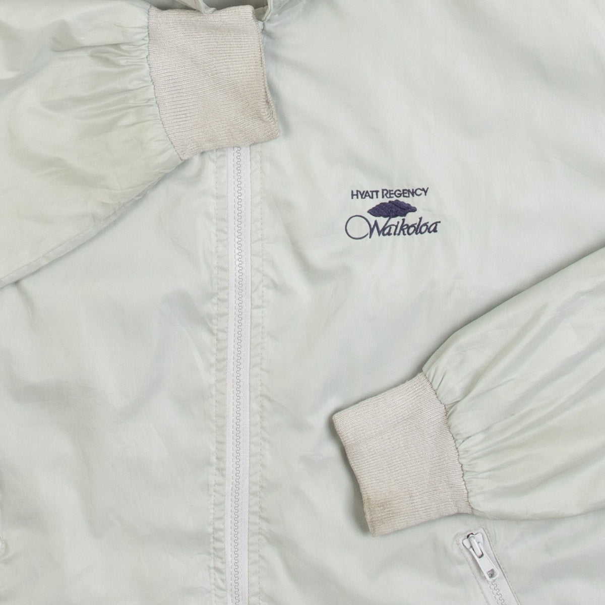 MEN'S VINTAGE 1990S IZOD WAIKOLOA BOMBER JACKET - LARGE