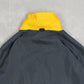 MEN'S VINTAGE 1990S SOFTBALL QUARTER ZIP WINDBREAKER JACKET - MEDIUM