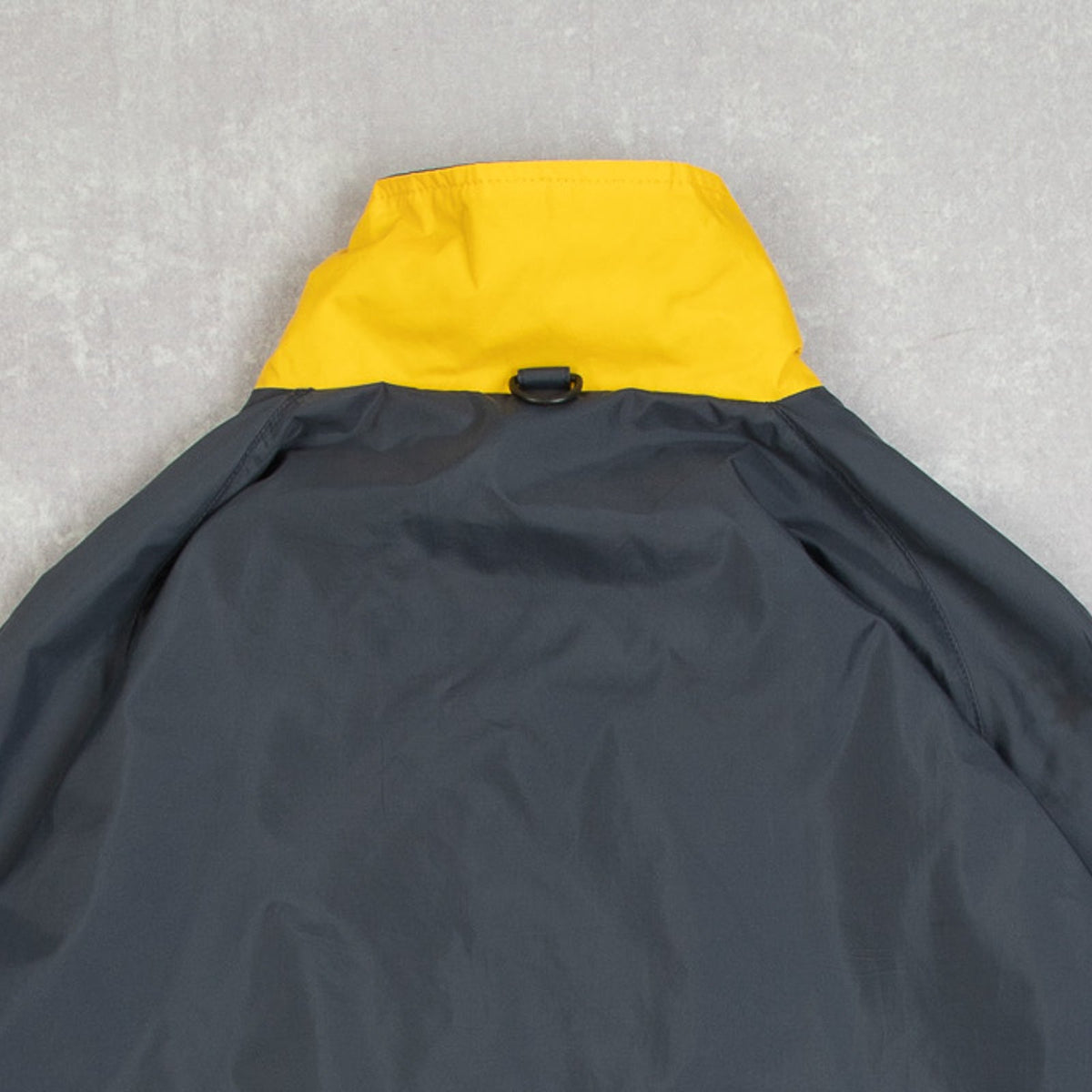 MEN'S VINTAGE 1990S SOFTBALL QUARTER ZIP WINDBREAKER JACKET - MEDIUM