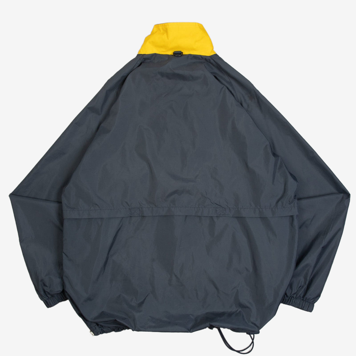 MEN'S VINTAGE 1990S SOFTBALL QUARTER ZIP WINDBREAKER JACKET - MEDIUM