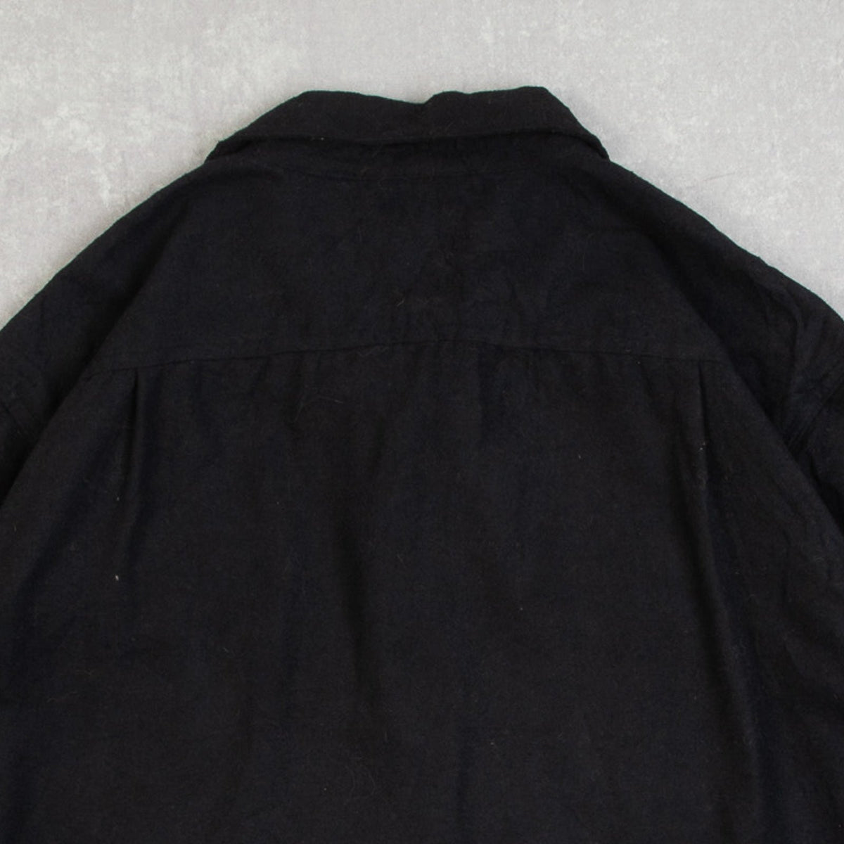 MEN'S VINTAGE 1990S WOOL STYLE WORKWEAR SHIRT - LARGE