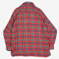 MEN'S VINTAGE 1990S WOOL STYLE CHECKED SHIRT - LARGE