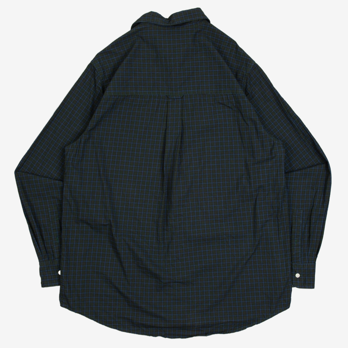 MEN'S VINTAGE 1990S CHAPS CHECKED SHIRT - LARGE