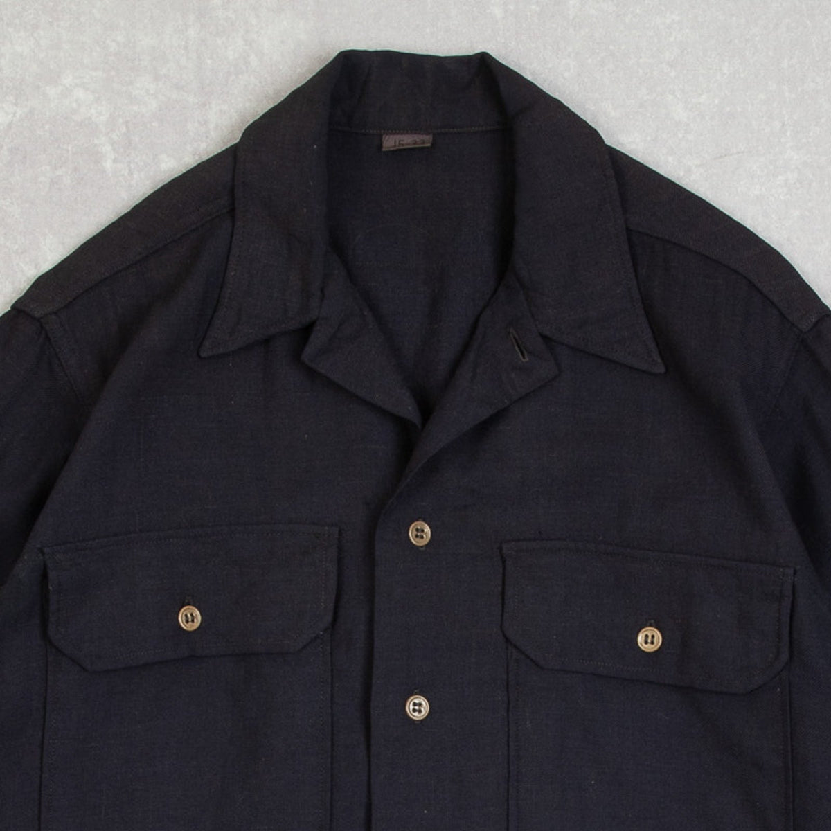 MEN'S VINTAGE 1980S WOOL SHIRT - MEDIUM
